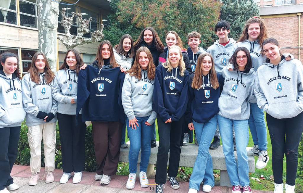 Les élèves de l’Assomption Pessac ERASMUS+ à Valladolid