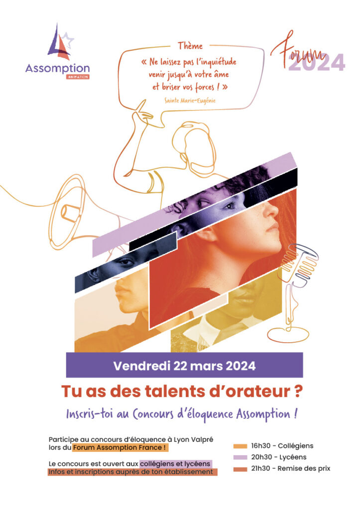 Assomption France : Concours d'éloquence mars 2024